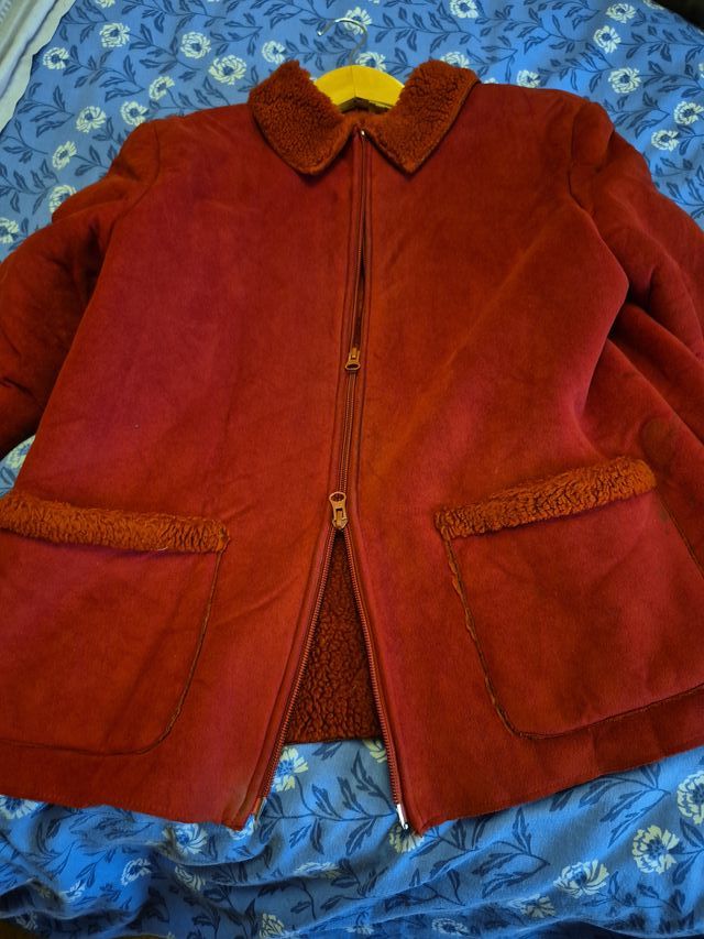 Chaquetón Angelina y Borrego Rojo