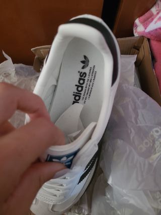 Adidas Samba Sapatilhas Preto e Branco