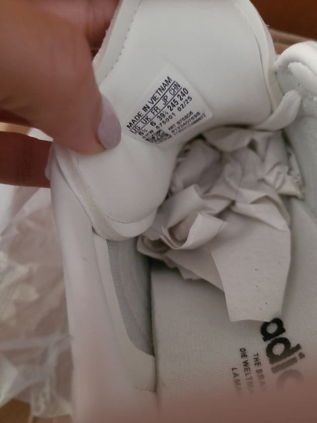 Adidas Samba Sapatilhas Preto e Branco