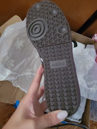 Adidas Samba Sapatilhas Preto e Branco