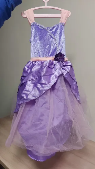 DISFRAZ Vestido PRINCESA T. 3-4