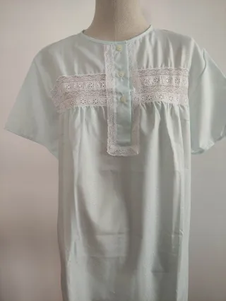 Camisón señora azul nuevo talla 50