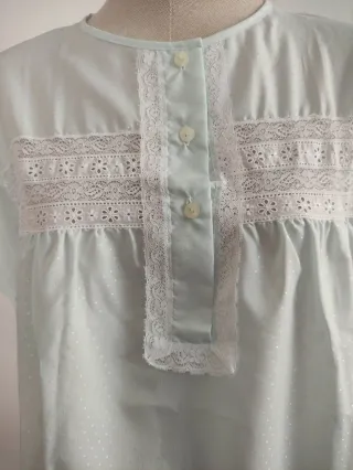 Camisón señora azul nuevo talla 50