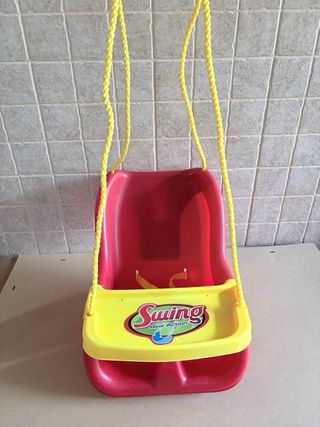 Columpio bebé con arnés