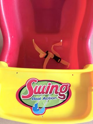 Columpio bebé con arnés