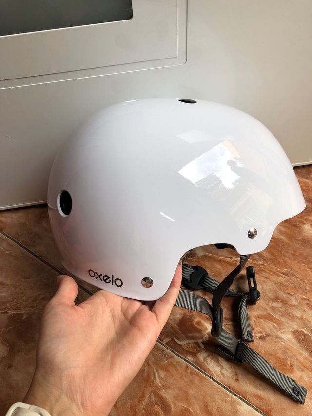 Set de Patines Oxelo con Casco Rodilleras