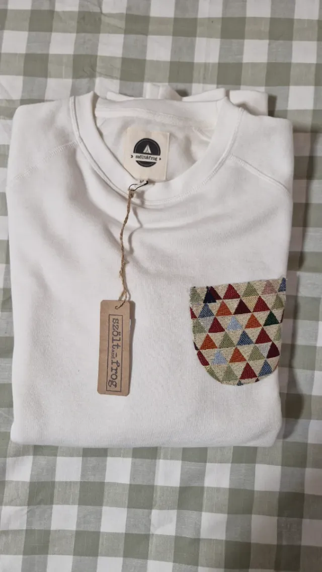 Sudadera Szölt and frog M bolsillo estampado