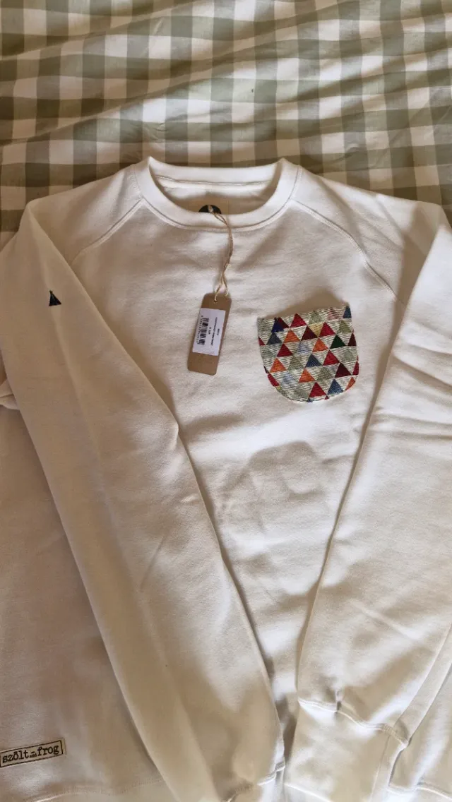 Sudadera Szölt and frog M bolsillo estampado