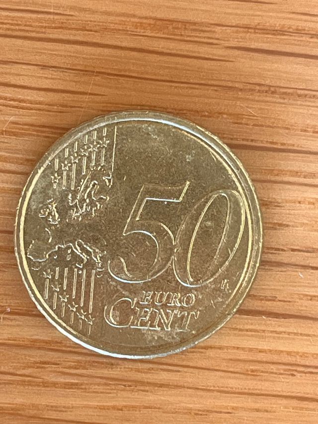 Moeda 50 cêntimos Chipre 2019