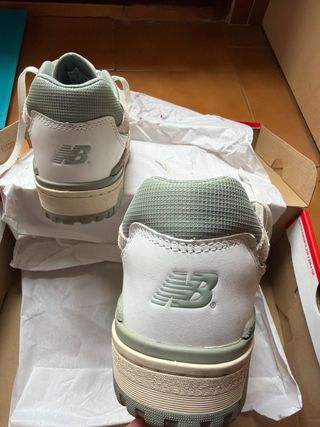 New Balance 550 Talla 41.5 EU Gris/Blanco