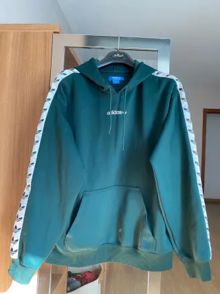 Sudadera Adidas Originals Tape TNT Verde