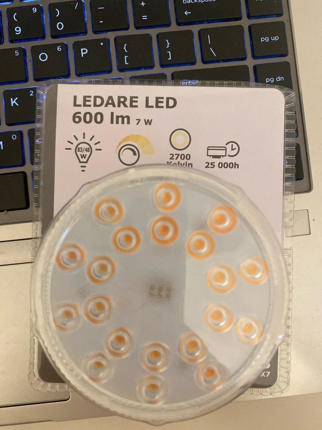 Lampadina LED IKEA Ledare 600 lm 7w