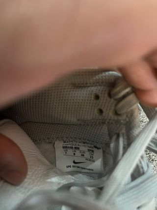 Zapatillas Nike Dunk Gris y Blanco