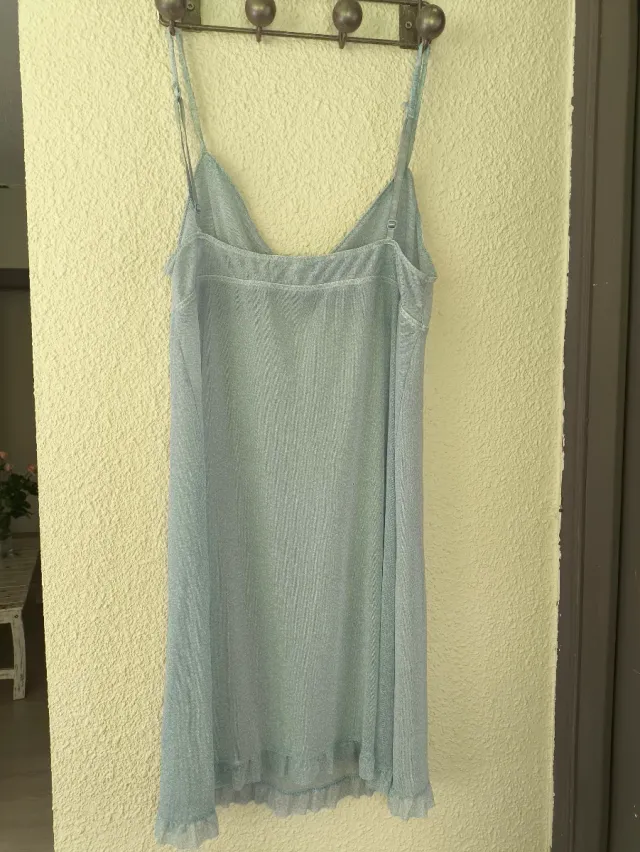 Camisón lencero Women'secret azul corto