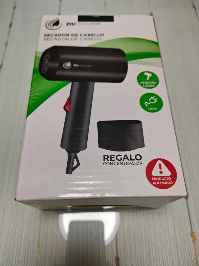 Secador de viaje Ziu Cyclone Negro