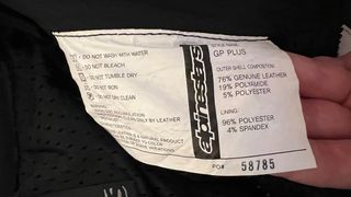 Mono cuero Alpinestars GP Plus Talla 48