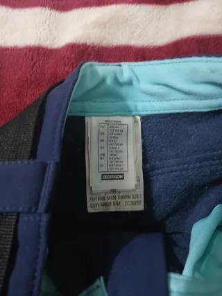 Pantalones de Nieve Azules