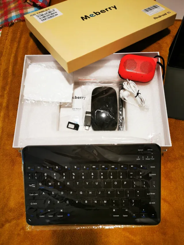 Tablet Meberry M6 10,1" Android 10 + Accesorios