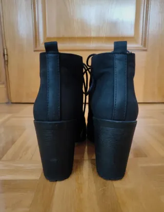 Botines Bershka Negros Talla 37