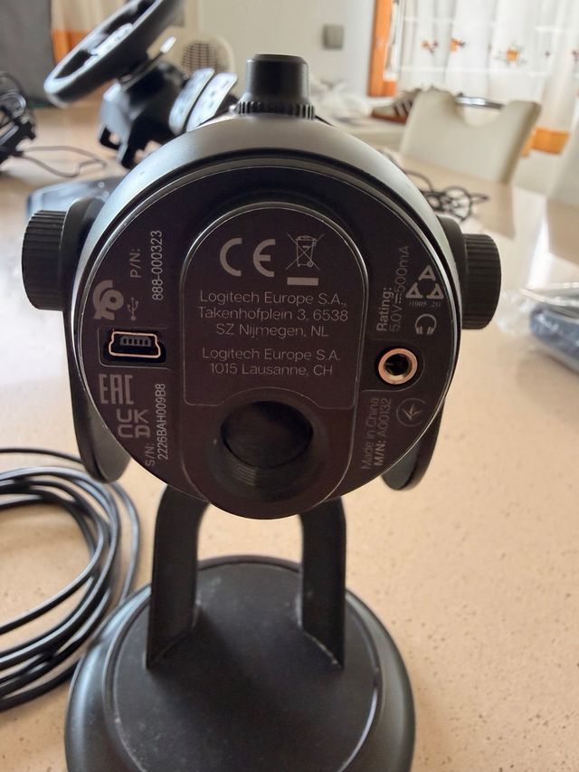 Microfono Blue Yeti Black