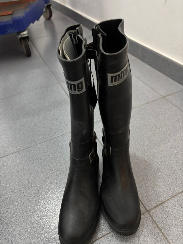 Botas de agua Mustang negras