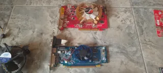 Lote Componentes PC y Gabinete Transparente