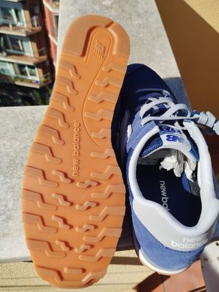Zapatillas hombre NEW BALACE 373 talla 44 Azul