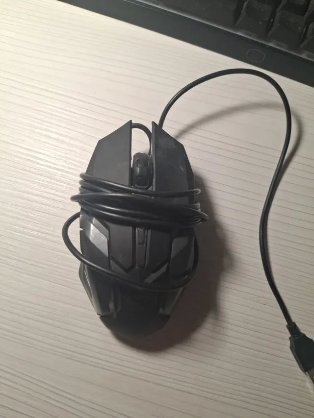 Mouse Trust cablato nero