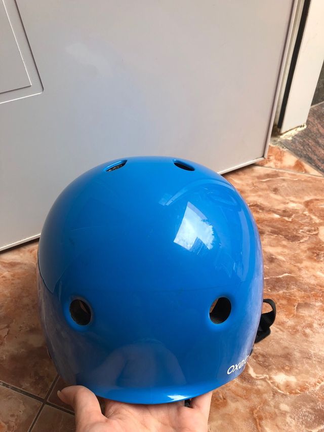 Casco y protecciones Oxelo Talla S