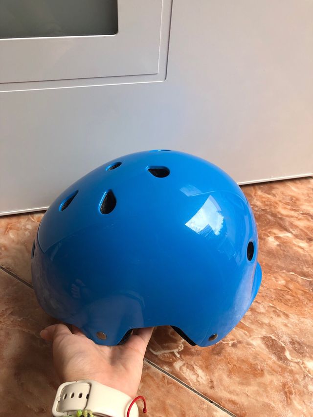 Casco y protecciones Oxelo Talla S