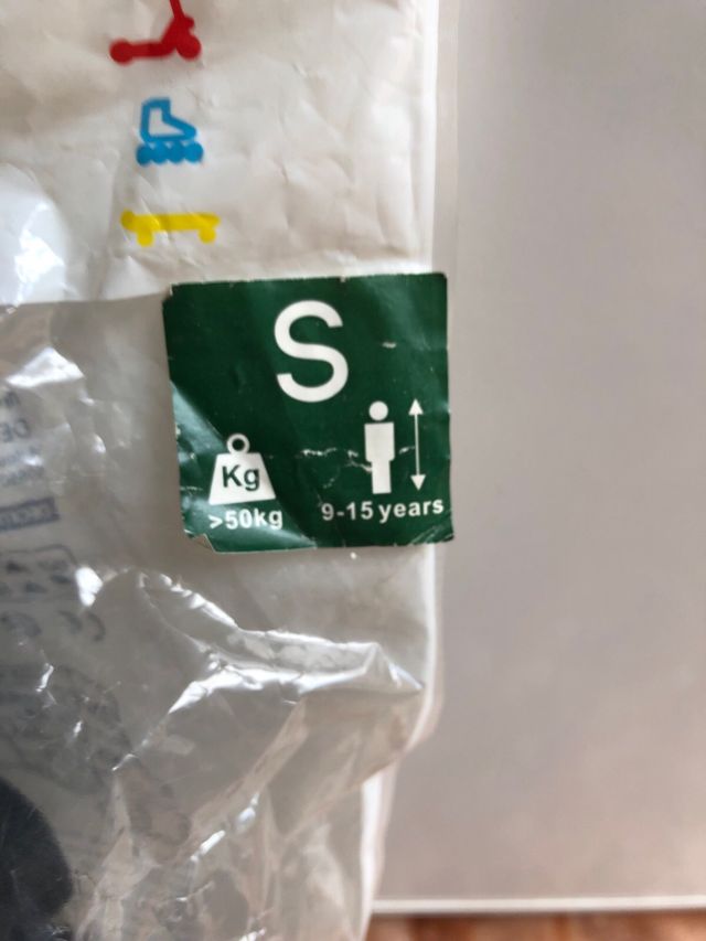 Casco y protecciones Oxelo Talla S