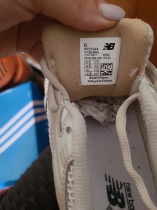 New Balance Sapatilhas Bege/Branco