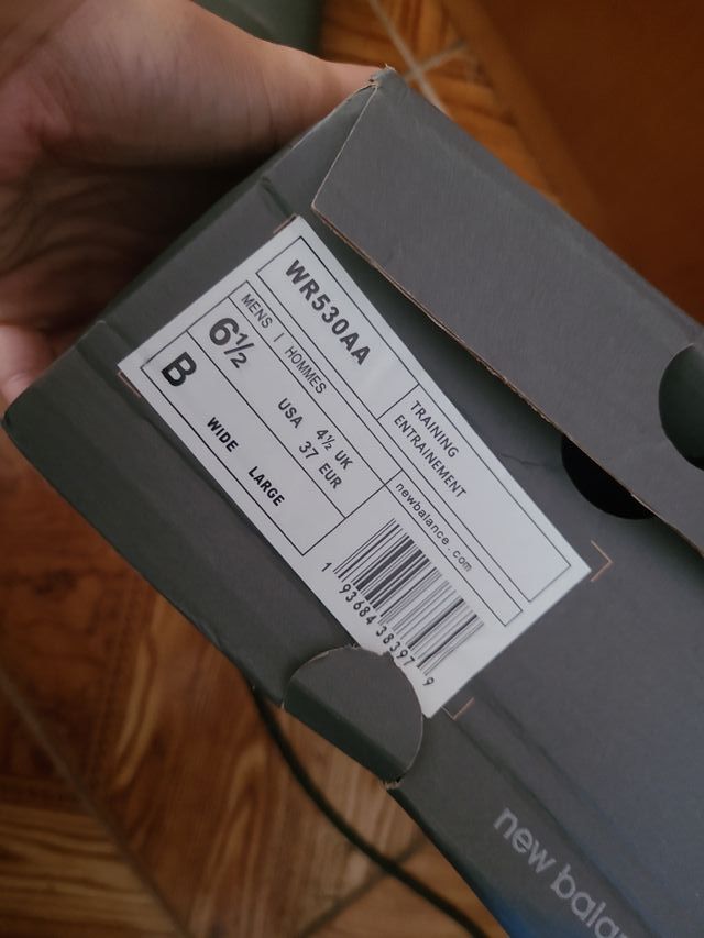 New Balance Sapatilhas Bege/Branco