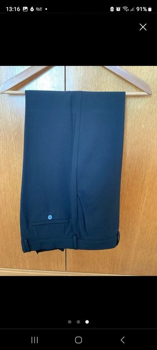 Traje de hombre negro