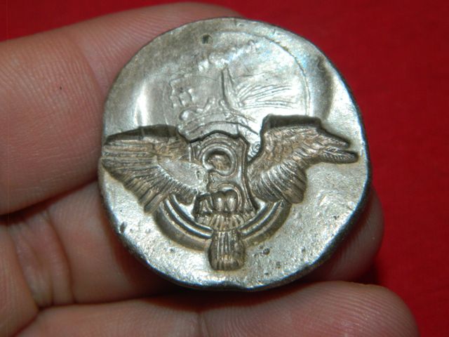 MEDALLON ROMANO MARCO ANTONIO LEGIONES, AGUILA