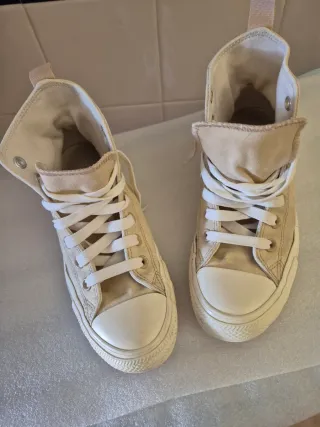 Zapatillas Converse Mujer Beige