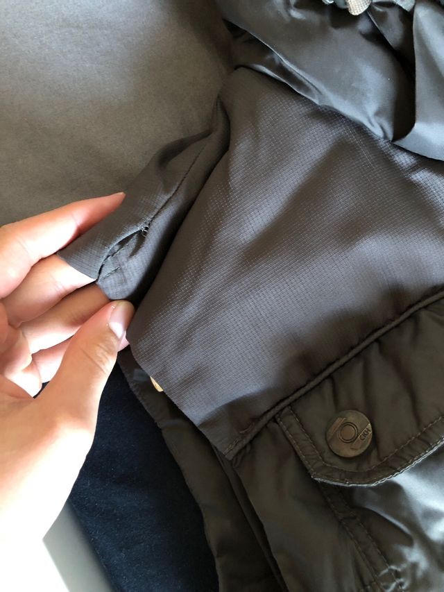 Chaleco acolchado con capucha clockhouse