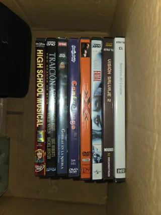Lote 8 Películas DVD Variadas