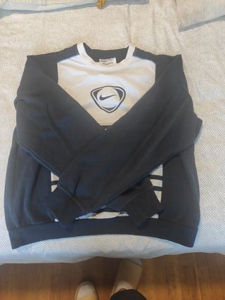 Sudadera Nike Azul y Gris