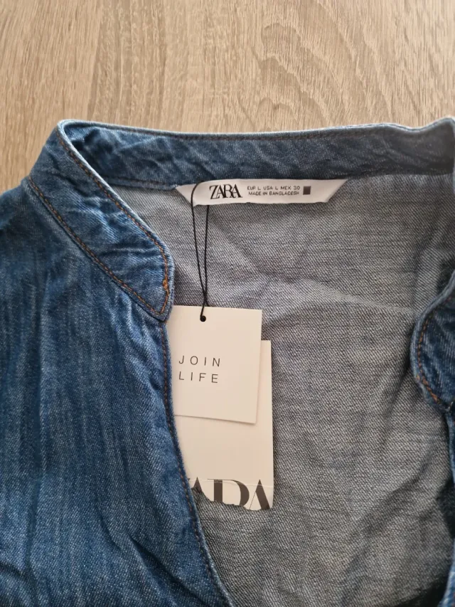 Vestido vaquero Zara