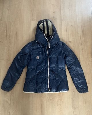 Anorac Moncler Plumas Azul Noche