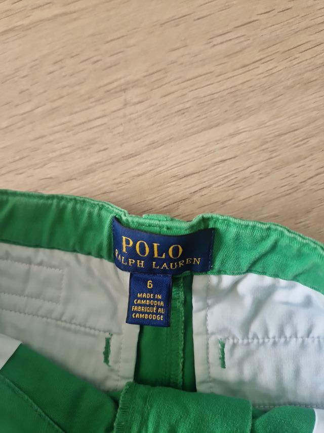 Shorts niña Polo Ralph Lauren Talla 6