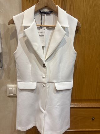 Mono Corto Blanco Zara Talla S