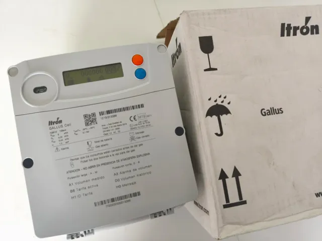 #212 Contador Gas Itron Gallus Cell Digital Nuevo