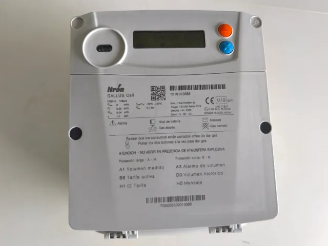 #212 Contador Gas Itron Gallus Cell Digital Nuevo