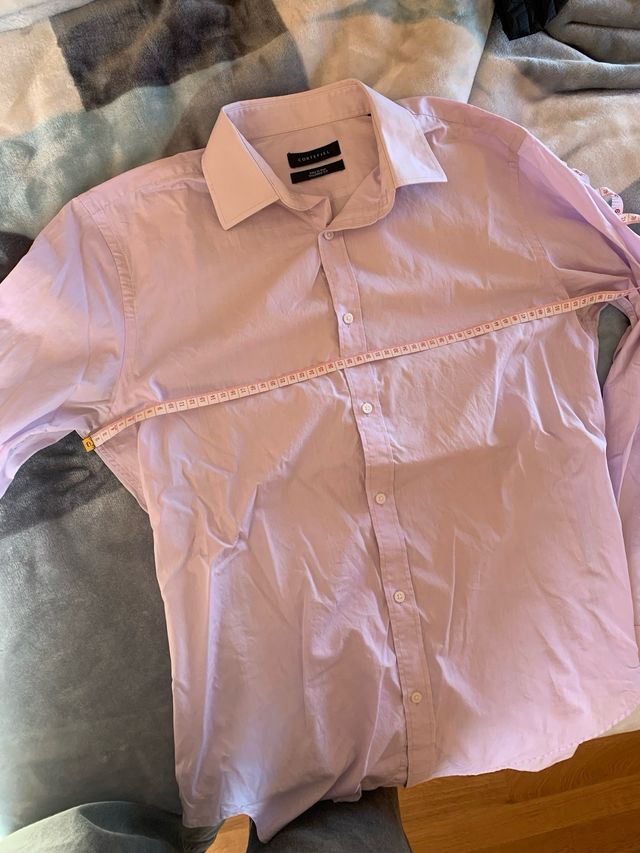 Camisa Cortefiel Lila Talla L