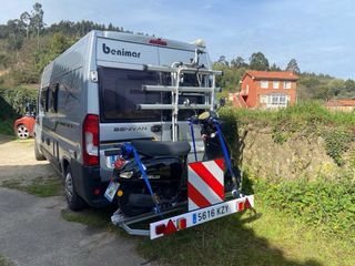 Porta motos para camper