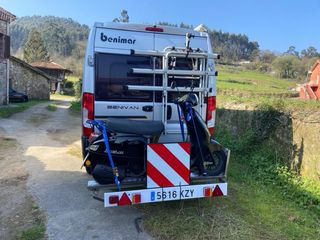 Porta motos para camper