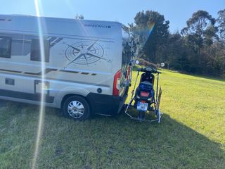 Porta motos para camper