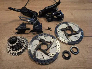 Kit Cambio Shimano Ultegra 11v R8000 para Disco